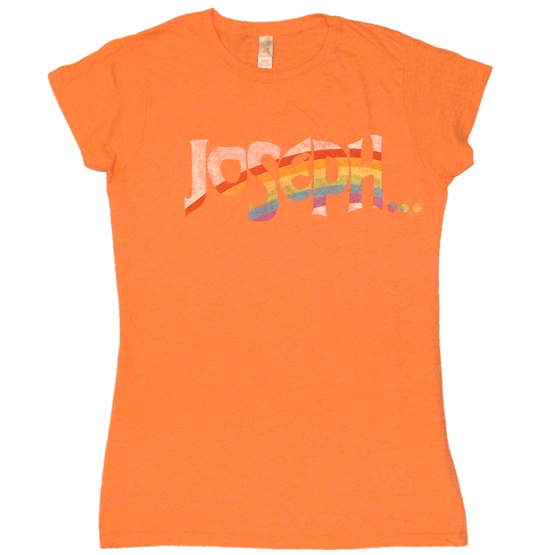 Joseph Ladies Heather Orange Tee- Customizable