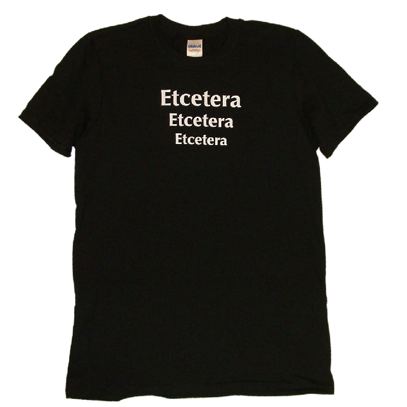 King and I Unisex Black Tee- ETC