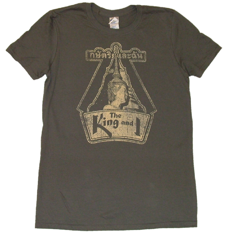 King and I Unisex Charcoal Tee- Customizable