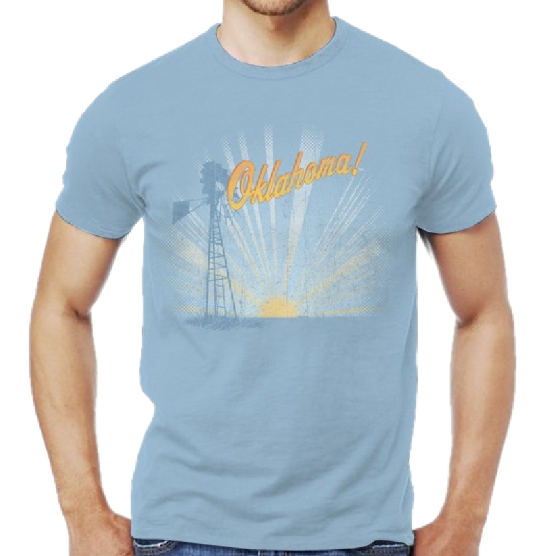Oklahoma Unisex Light Blue Tee