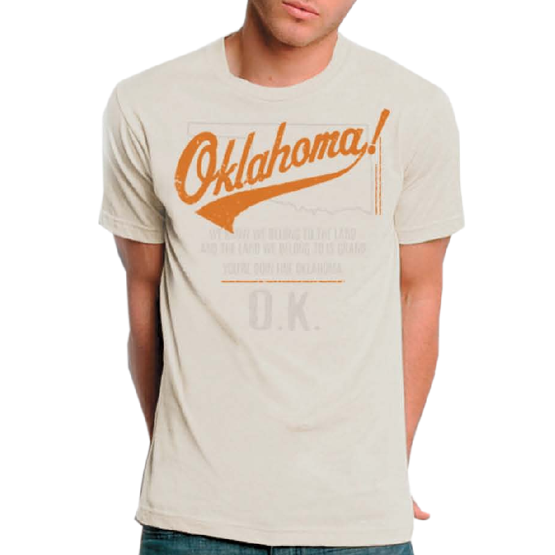 Oklahoma Unisex Natural Tee- Customizable